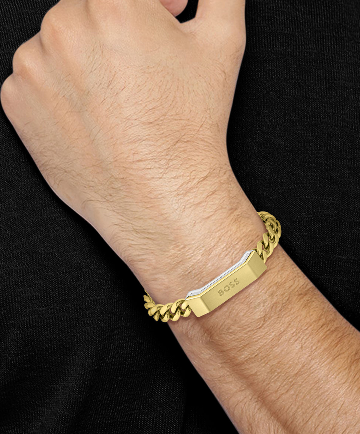 Men's Fashion Bracelet HUGO BOSS JEWELS Mod. 1580318M