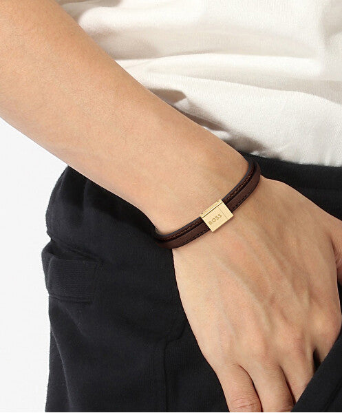 Men's Fashion Bracelet HUGO BOSS JEWELS Mod. 1580329M