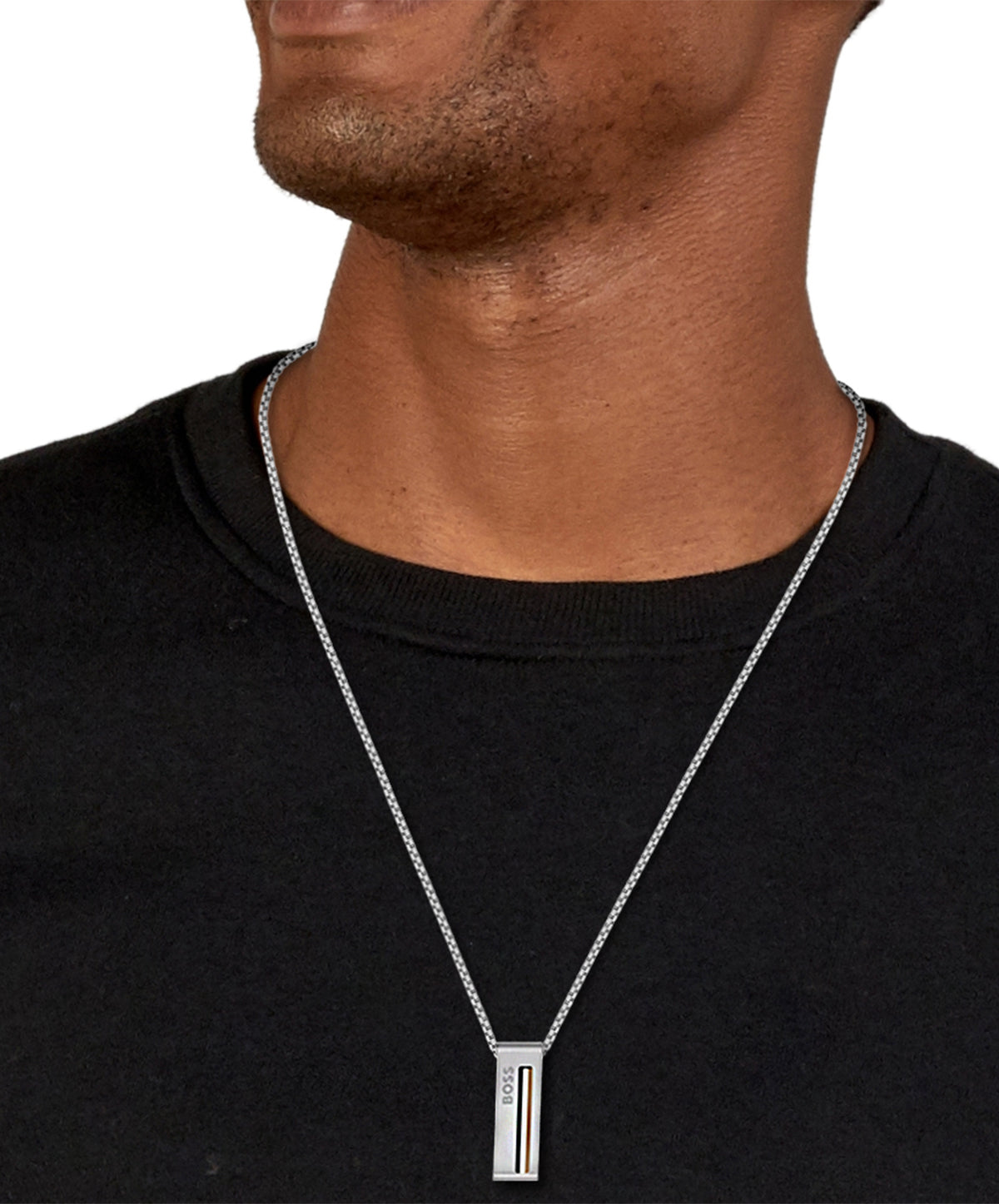 Men's Fashion Necklace HUGO BOSS JEWELS Mod. 1580361