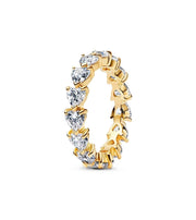 Women's Jewellery PANDORA JEWELRY Mod. BAND OF CLEAR HEARTS RING