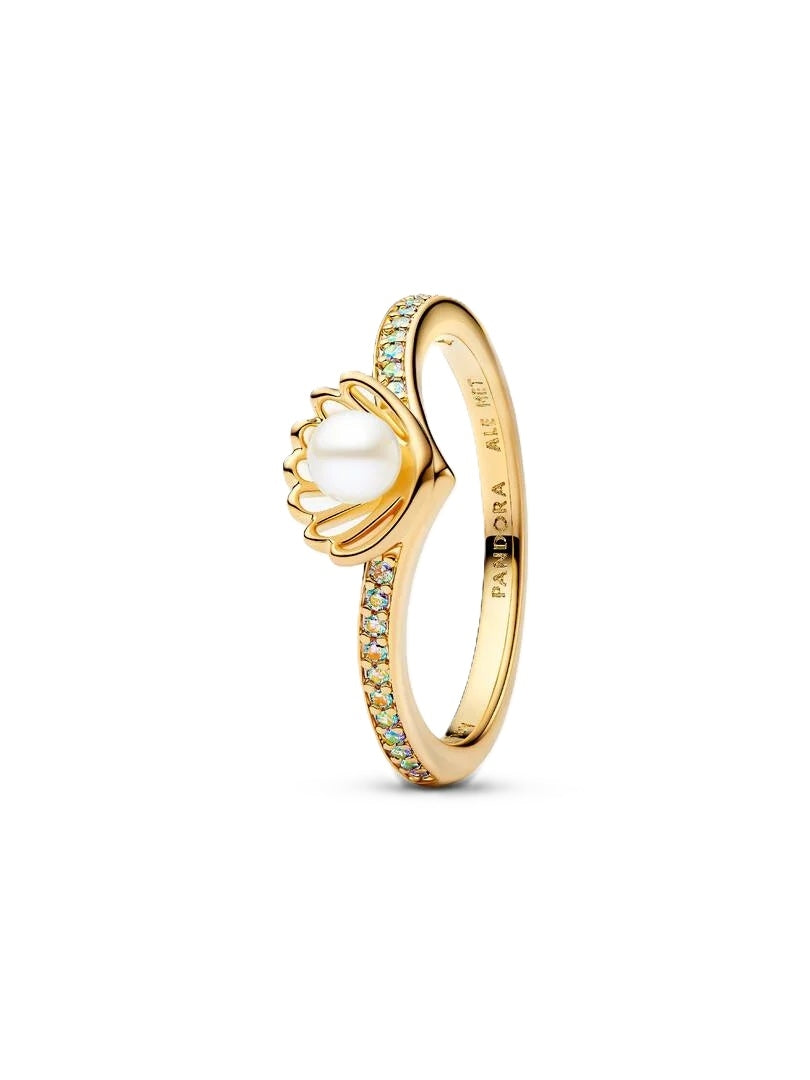 Women's Jewellery PANDORA JEWELRY Mod. DISNEY PRINCESS ARIEL PEARL SHELL RING