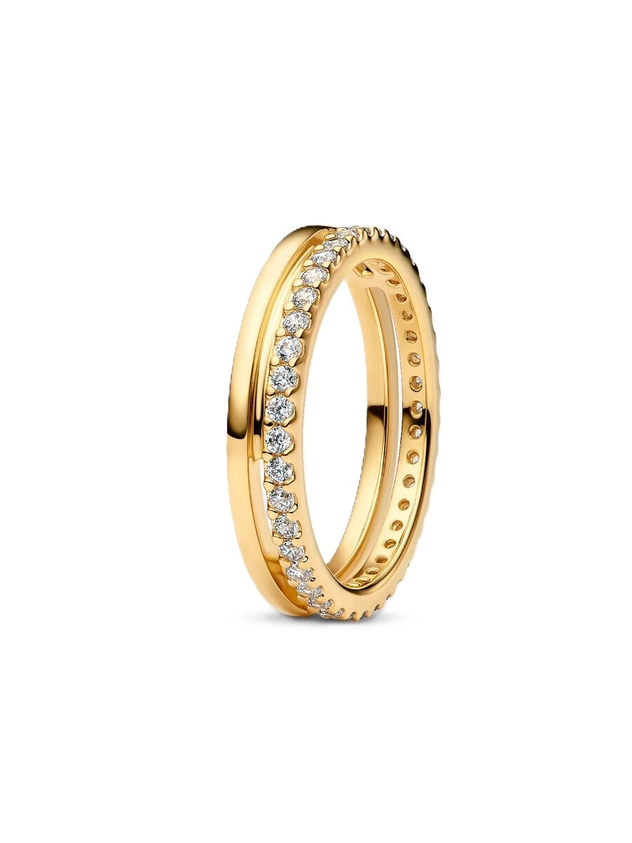 Women's Jewellery PANDORA JEWELRY Mod. SQUARE SPARKLE HALO RING