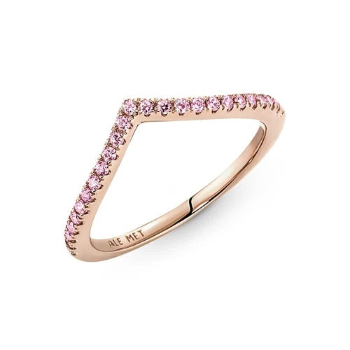 Women's Jewellery PANDORA JEWELS Mod. TIMELESS WISH SPARKLING PINK - RING - Size 48 ***SPECIAL PRICE***