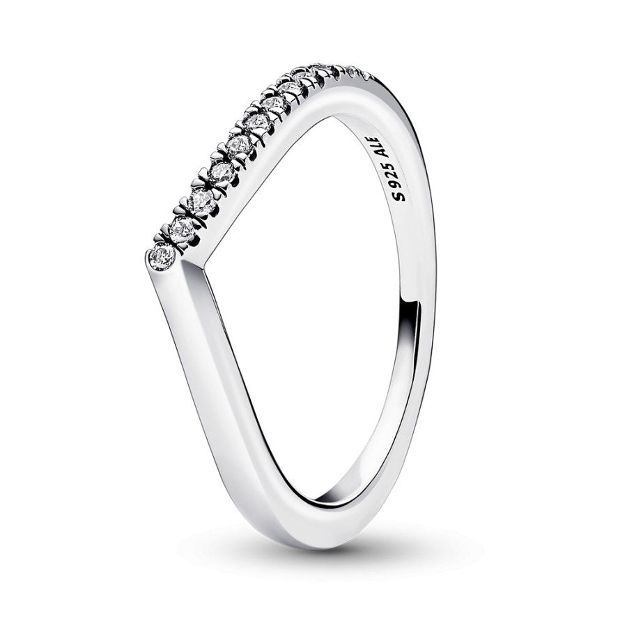 Women's Jewellery PANDORA Mod. TIMELESS WISH HALF SPARKLING RING
