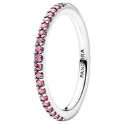 Women's Jewellery PANDORA Mod. SPARKLING PINK BAND RING