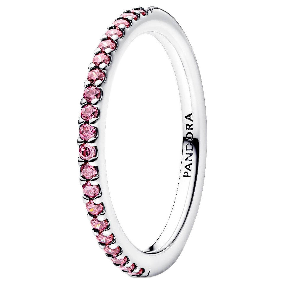 Women's Jewellery PANDORA Mod. SPARKLING PINK BAND RING