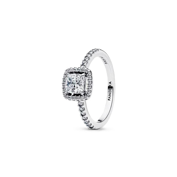 Women's Jewellery PANDORA JEWELRY Mod. SPARKLING SQUARE HALO RING