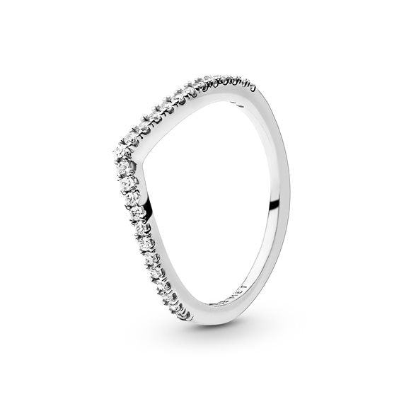 Women's Jewellery PANDORA JEWELRY Mod. SPARKLING WISHBONE RING