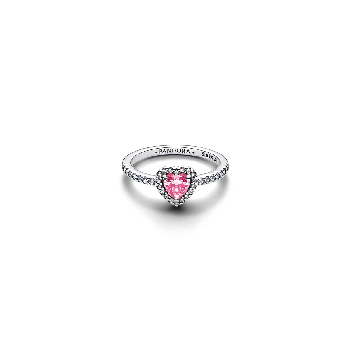 Women's Jewellery PANDORA JEWELRY Mod. ELEVATED PINK HEART RING
