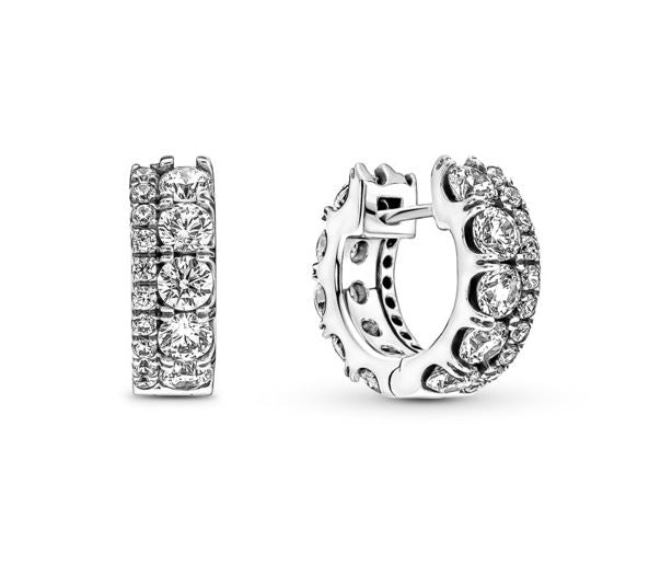 Women's Jewellery PANDORA Mod. SPARKLING HERBARIUM CLUSTER STUD EARRINGS