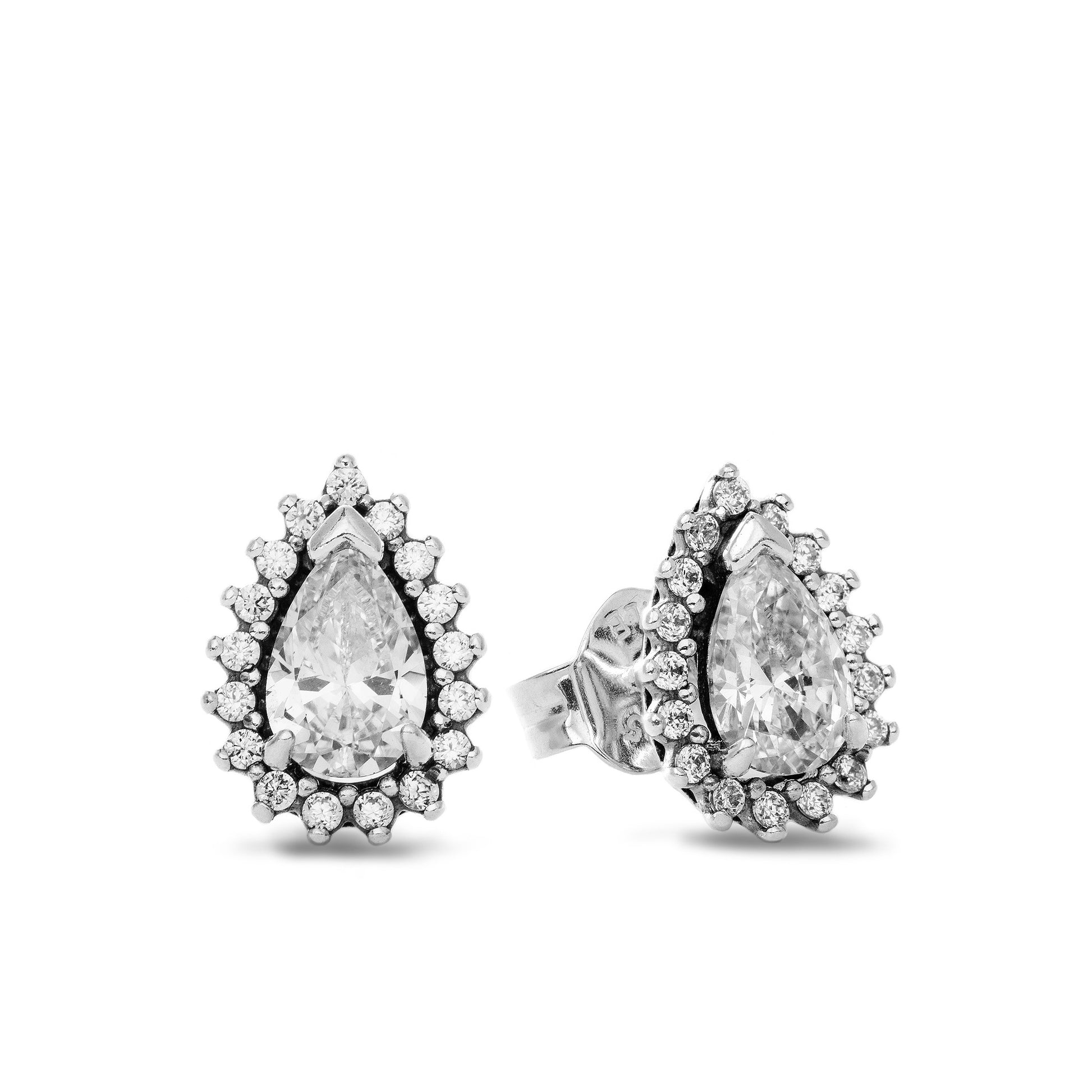Women's Jewellery PANDORA Mod. SPARKLING DOUBLE HOOP EARRINGS