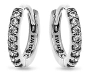 Women's Jewellery PANDORA JEWELRY Mod. SPARKLING DOUBLE HEART HOOP EARRINGS