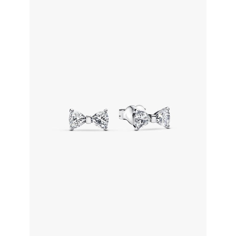 Women's Jewellery PANDORA JEWELRY Mod. SPARKLING DOUBLE HOOP EARRINGS