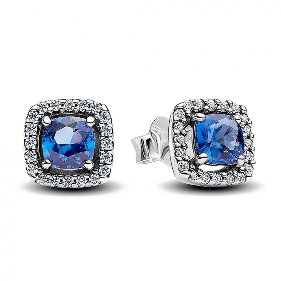 Women's Jewellery PANDORA Mod. SPARKLING DOUBLE HOOP EARRINGS