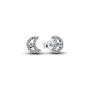 Women's Jewellery PANDORA JEWELRY Mod. SPARKLING DOUBLE HOOP EARRINGS