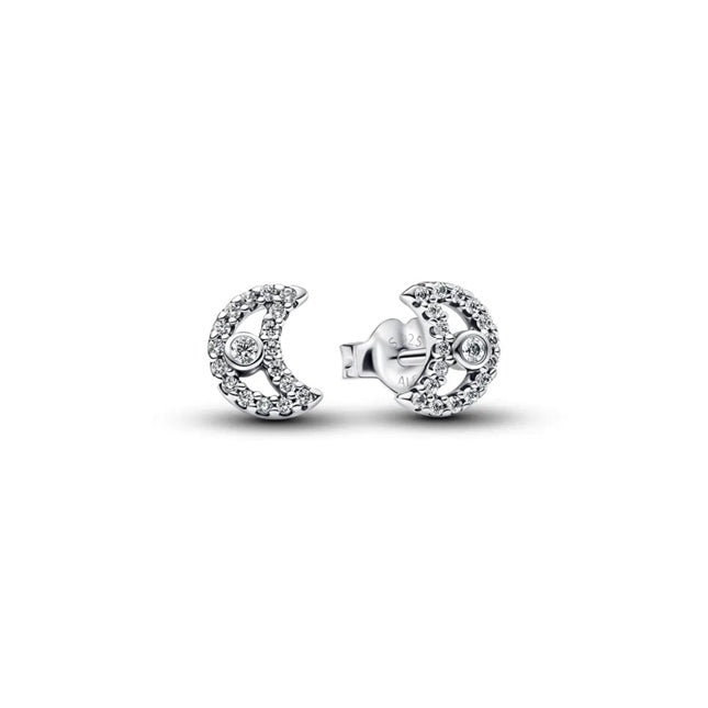 Women's Jewellery PANDORA JEWELRY Mod. SPARKLING DOUBLE HOOP EARRINGS