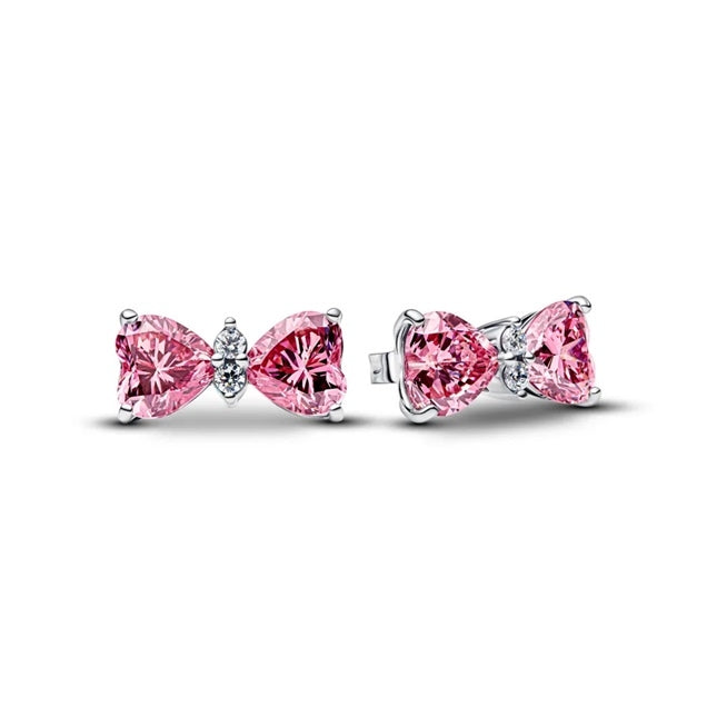Women's Jewellery PANDORA Mod. SPARKLING DOUBLE HOOP EARRINGS