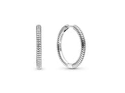 Women's Jewellery PANDORA JEWELRY Mod. MOMENTS HEART HOOP EARRINGS