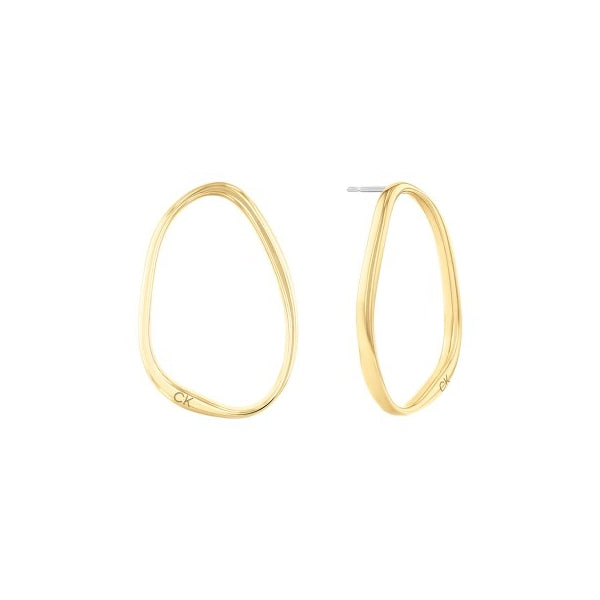 Women's Fashion Earrings CALVIN KLEIN JEWELS Mod. SCULPTURAL