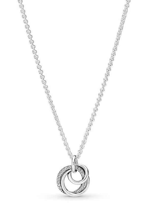 Women's Jewellery PANDORA Mod. FAMILY ALWAYS ENCIRCLED PENDANT NECKLACE