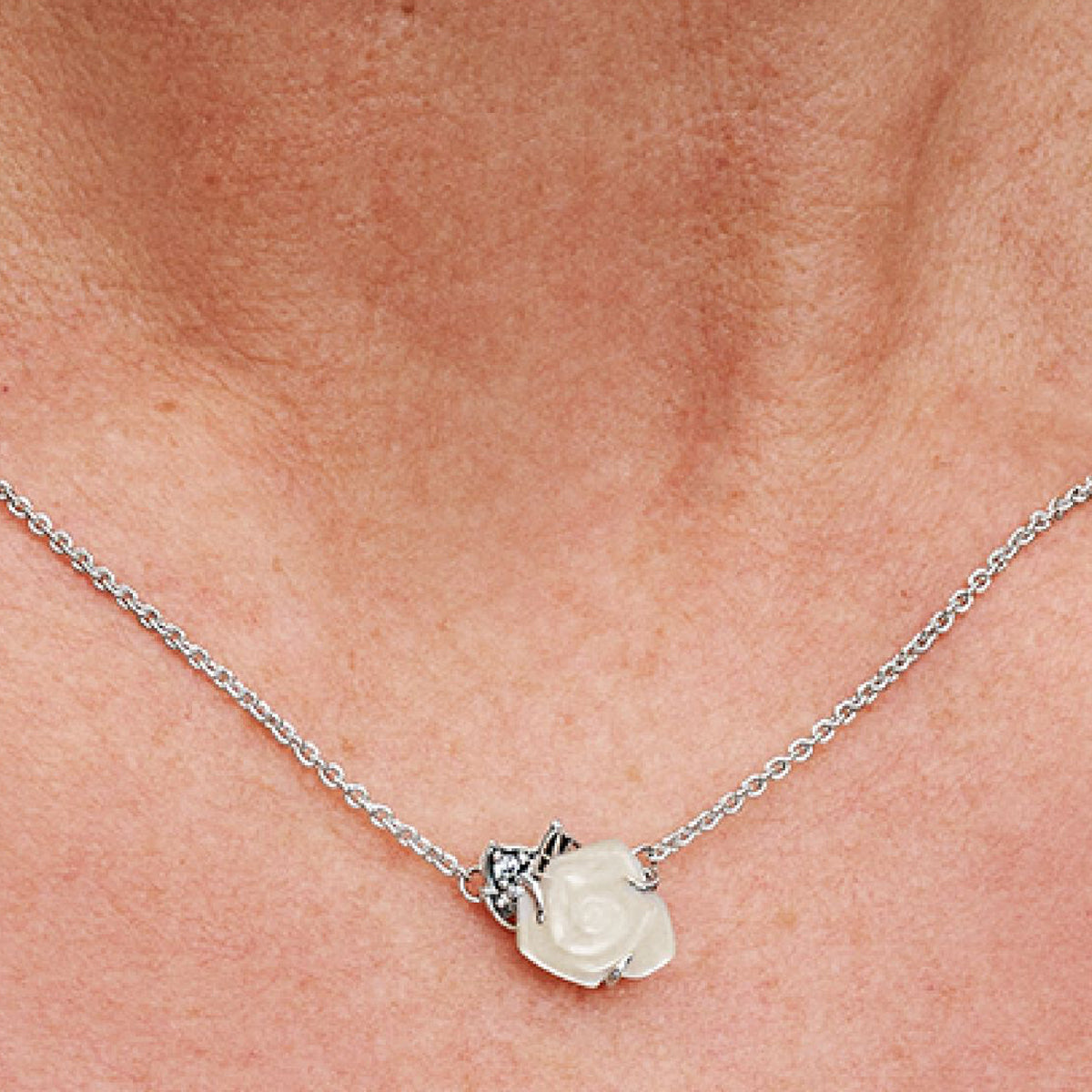 Women's Jewellery PANDORA JEWELRY Mod. SPARKLING ROW COLLIER NECKLACE