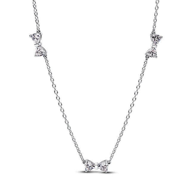 Women's Jewellery PANDORA Mod. SPARKLING PAVÉ BAR COLLIER NECKLACE