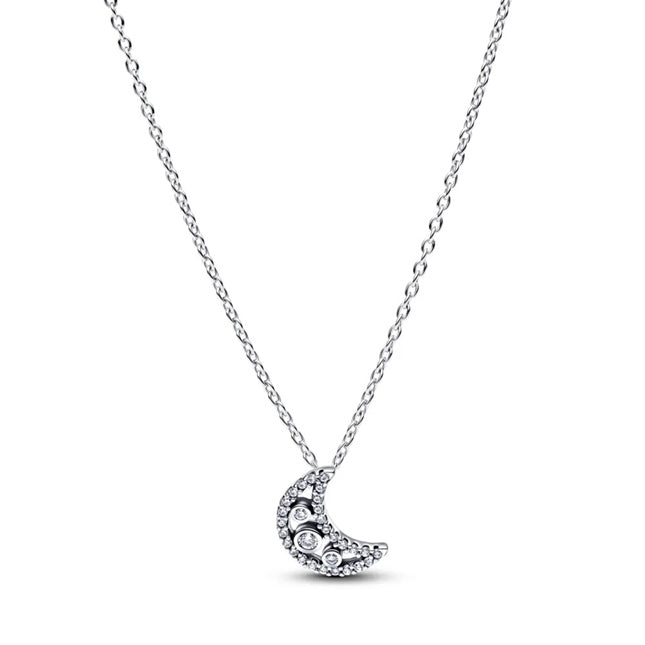 Women's Jewellery PANDORA JEWELRY Mod. SPARKLING ROW COLLIER NECKLACE