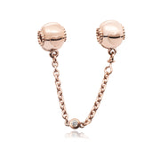 Women's Jewellery PANDORA CHARMS Mod. JEART SAFETY CHAIN