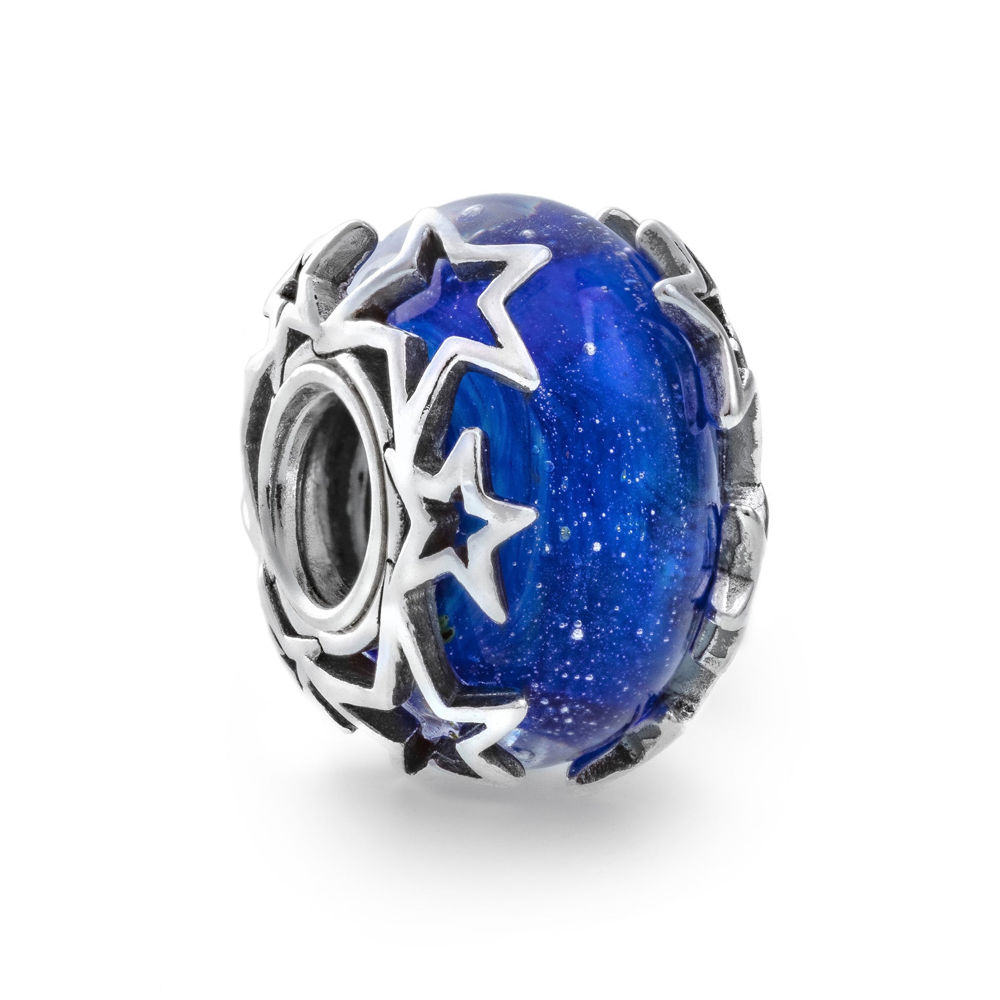 Women's Jewellery PANDORA Mod. GALAXY BLUE & STAR MURANO CHARM