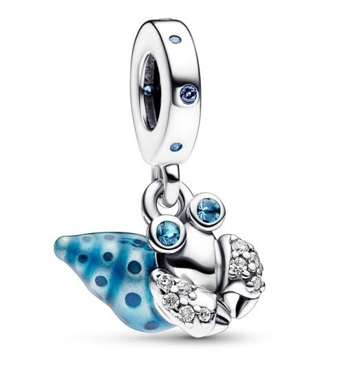 Women's Jewellery PANDORA Mod. GLOW-IN-THE-DARK HERMIT CRAB DANGLE CHARM