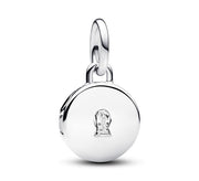 Women's Jewellery PANDORA JEWELRY Mod. OPENABLE & ENGRAVABLE LOVE LOCKET DANGLE CHARM