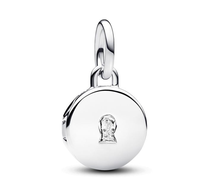 Women's Jewellery PANDORA JEWELRY Mod. OPENABLE & ENGRAVABLE LOVE LOCKET DANGLE CHARM
