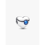 Women's Jewellery PANDORA Mod. ENGRAVABLE BLUE STONE HEART CHARM