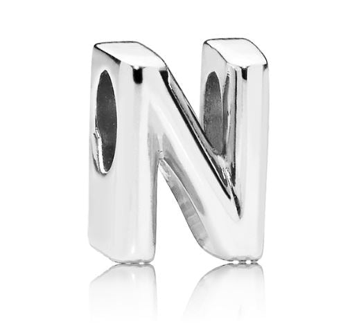 Women's Jewellery PANDORA Mod. MOMENTS ALPHABET LETTER N CHARM