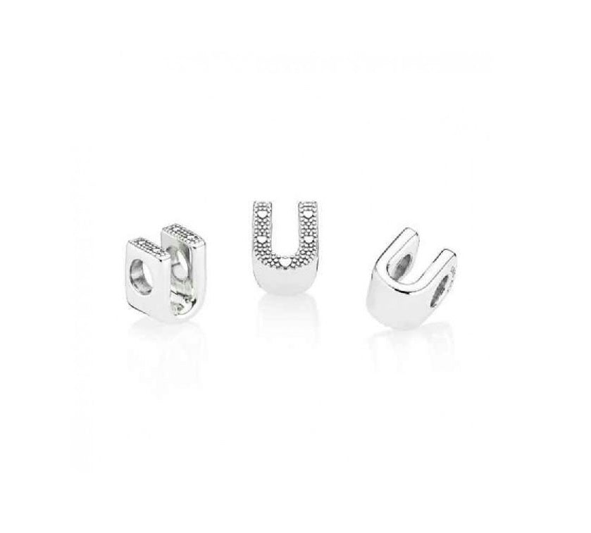 Women's Jewellery PANDORA CHARMS Mod. LETTER T SILVER ***SPECIAL PRICE***