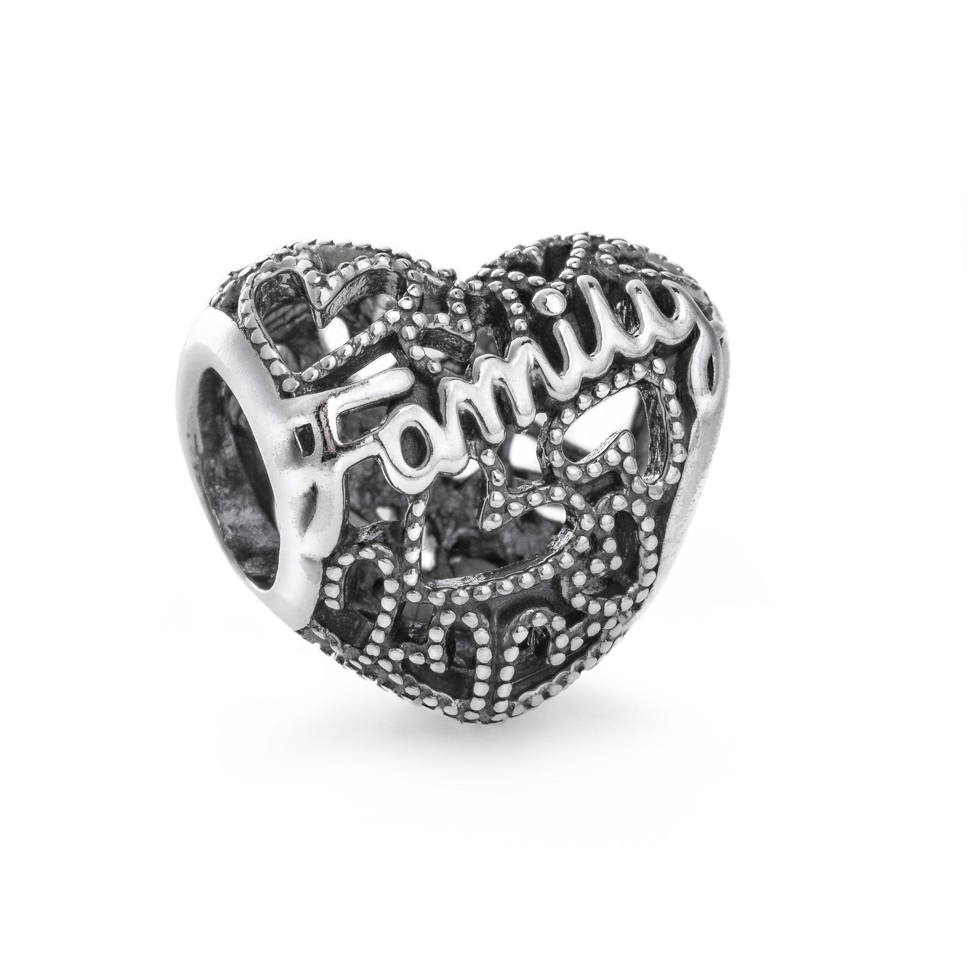 Women's Jewellery PANDORA Mod. MOMENTS OPENWORK FAMILY HEART CHARM