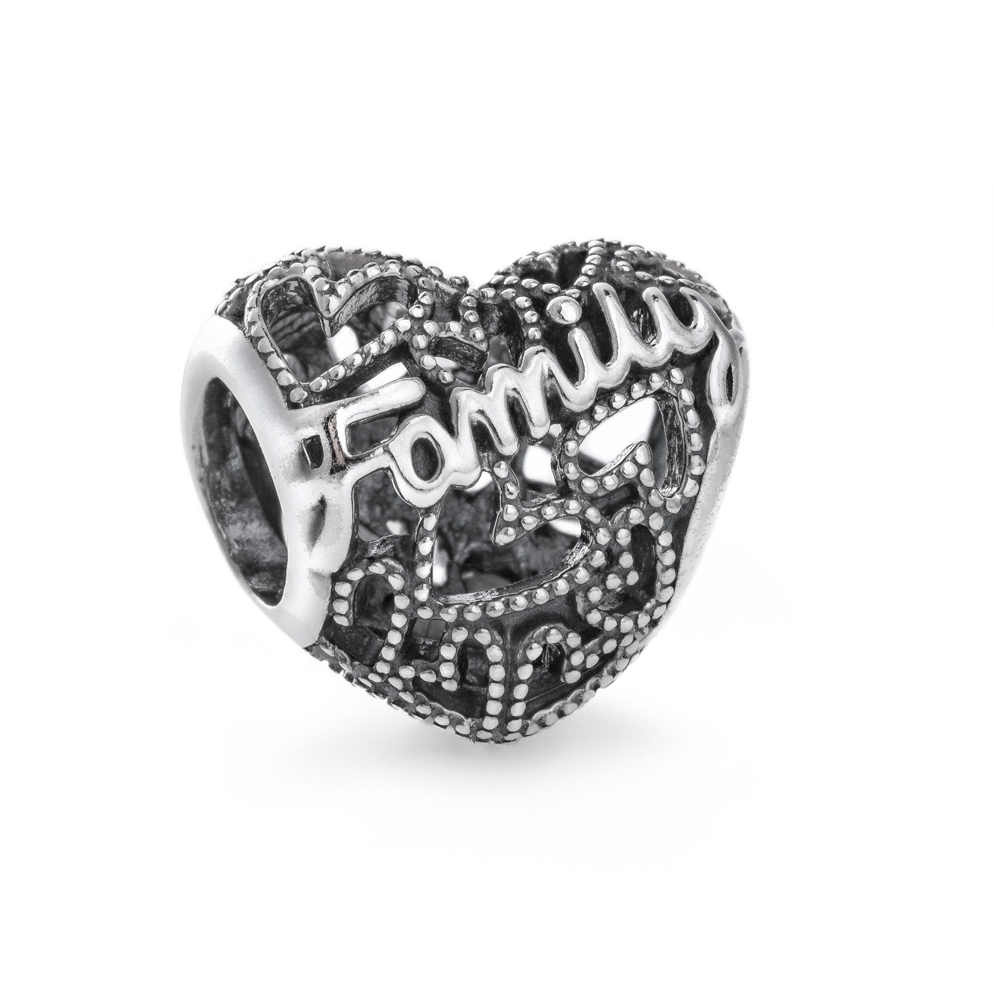 Women's Jewellery PANDORA Mod. MOMENTS OPENWORK FAMILY HEART CHARM