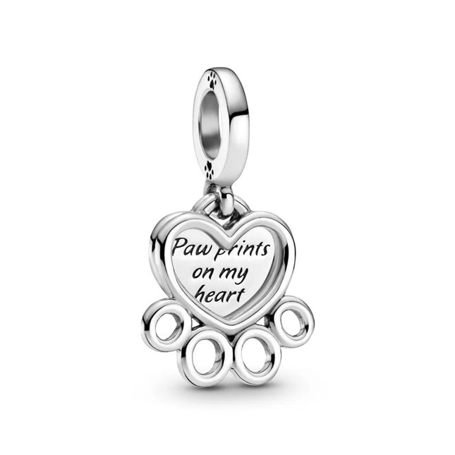 Women's Jewellery PANDORA Mod. HEART AND PAW PENDANT CHARM