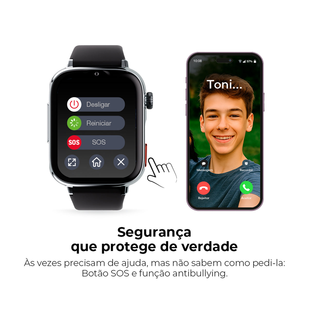 Smartwatch SAVEFAMILY WATCHES Mod. 8436628090048