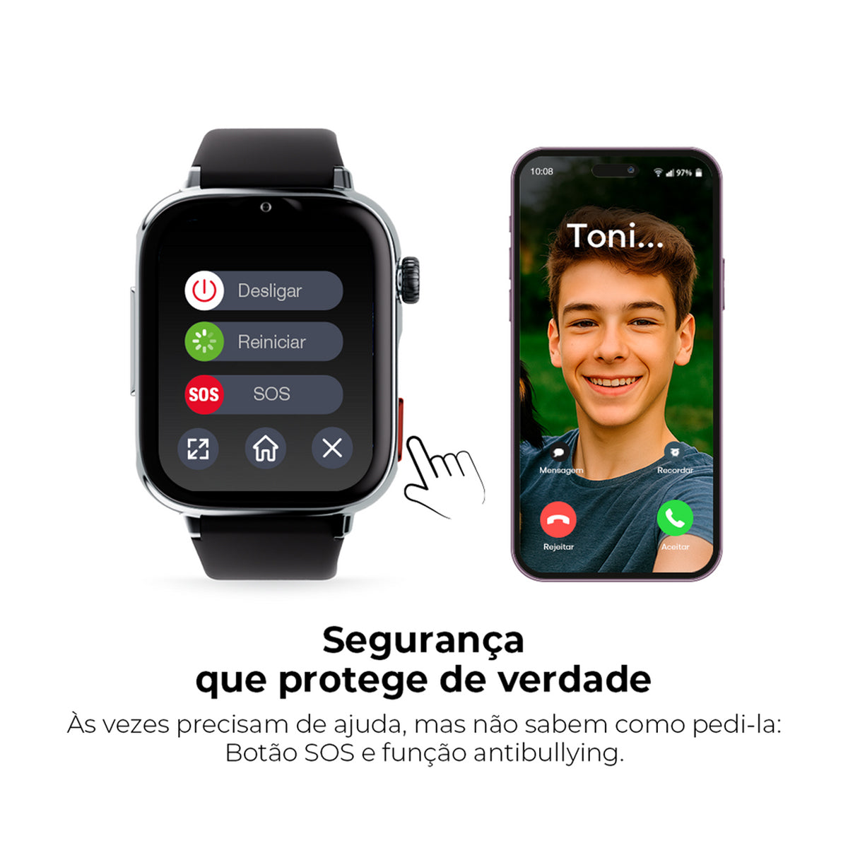Smartwatch SAVEFAMILY WATCHES Mod. 8436628090079