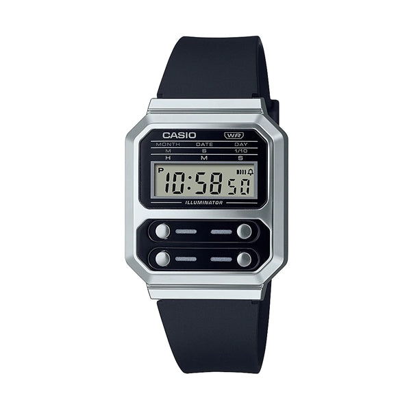 Unisex Watch CASIO VINTAGE Mod. EDGY COLLECTION - BLACK