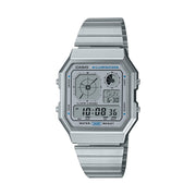 Unisex Watch CASIO VINTAGE Mod. RETRO FUTURE EDGY COLLECTION - SILVER