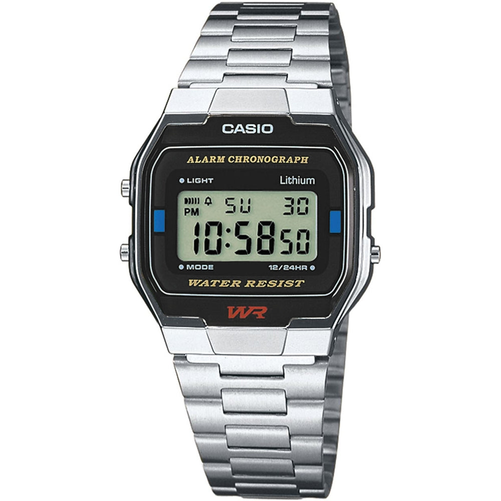 Unisex Watch CASIO VINTAGE Mod. ICONIC - CLASSIC SILVER