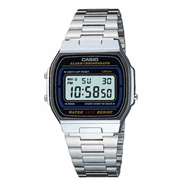 Unisex Watch CASIO VINTAGE Mod. ICONIC - CLASSIC SILVER