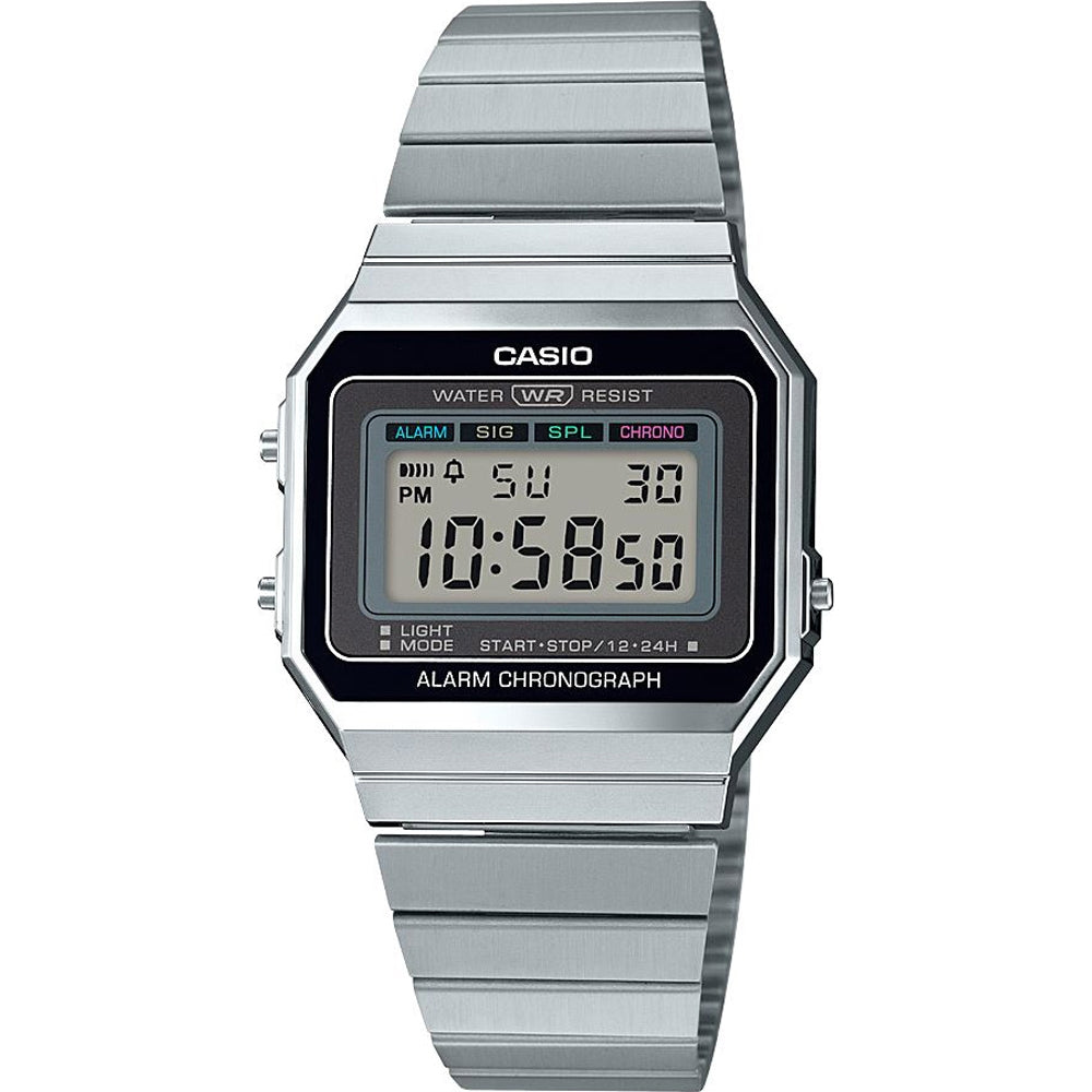 Unisex Watch CASIO VINTAGE Mod. ICONIC SLIM DESIGN - BLACK