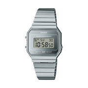 Unisex Watch CASIO VINTAGE Mod. ICONIC SLIM DESIGN - SILVER