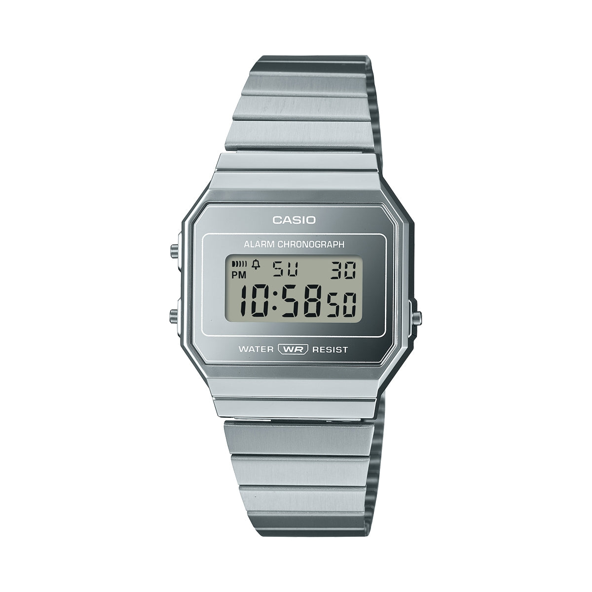 Unisex Watch CASIO VINTAGE Mod. ICONIC SLIM DESIGN - SILVER