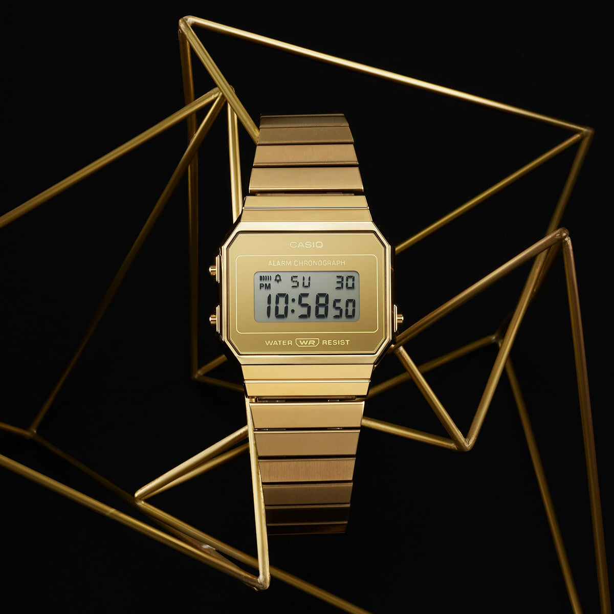 Unisex Watch CASIO VINTAGE Mod. ICONIC SLIM DESIGN - GOLD