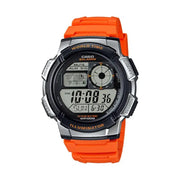 Men's Watch CASIO SPORT Mod. DIVER - WORLD TIME ILLUMINATOR 5 ALARMS, 10 YEARS BATTERY - REDCASIO SPORT Mod. DIVER - WORLD TIME ILLUMINATOR 5 ALARMS, 10 YEARS BATTERY - ORANGE