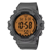 Men's Watch CASIO SPORT Mod. DIVER - ILLUMINATOR WORLDTIME 10 YEARS BATTERY - COLOR SERIE - GREY